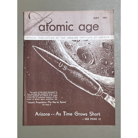 Atomic Age Magazine - 9 Issues From 1961 - Picture 5 of 11